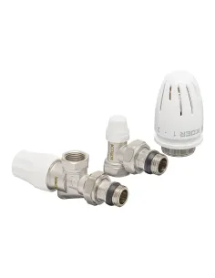 Комплект термостатический для радиатора Koer SET-13 - 1/2x1/2 дюйма, осевой