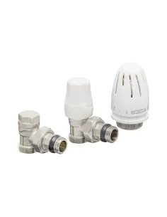 Комплект термостатичний для радіатора Koer SET-14 - 1/2x3/4 дюйма, кутовий
