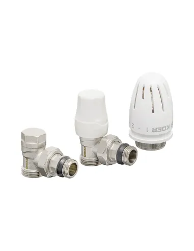 Комплект термостатический для радиатора Koer SET-14 - 1/2x3/4 дюйма, угловой