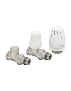 Комплект термостатический для радиатора Koer SET-15 - 1/2x3/4 дюйма, прямой