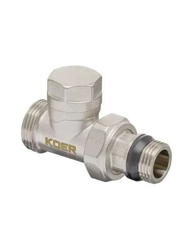 Комплект термостатический для радиатора Koer SET-15 - 1/2x3/4 дюйма, прямой