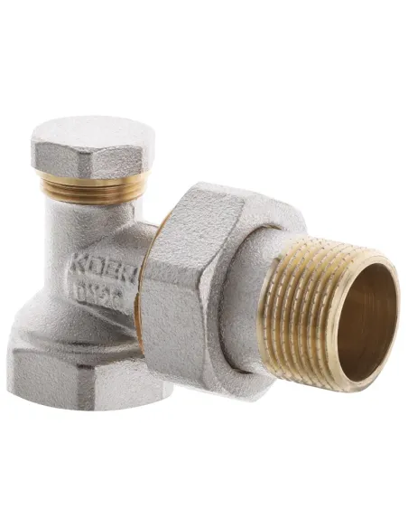 Кран для радіатора Koer KR.902 1/2 дюйма, кутовий