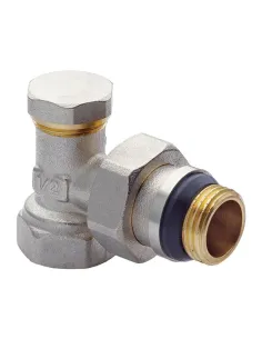 Кран для радиатора Koer KR.902-Gi 1/2 дюйма угловой с антипротечкой