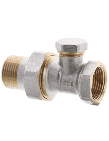 Кран для радиатора Koer KR.904 3/4 дюйма, прямой