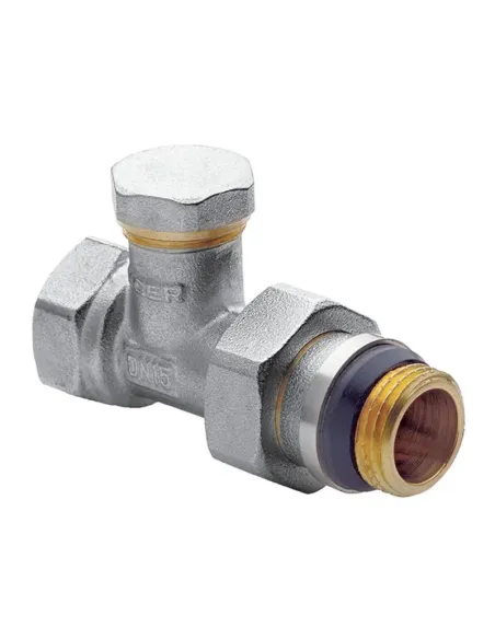 Кран для радиатора Koer KR.904-Gi 1/2 дюйма прямой с антипротечкой