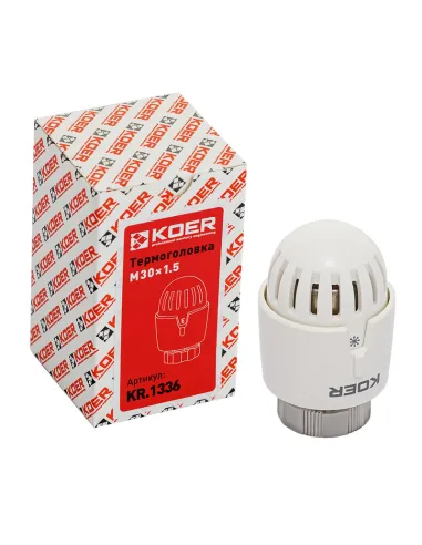 Термоголовка Koer KR.1336 - M30x1.5 для радиатора
