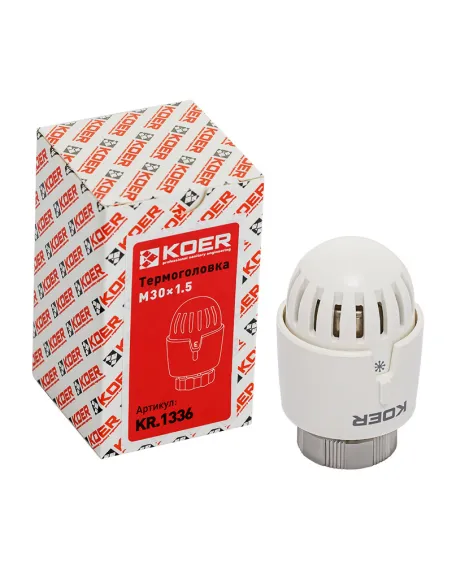 Термоголовка Koer KR.1336 - M30x1.5 для радиатора