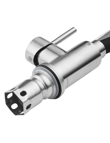 Смеситель для кухни Kroner KRP Edelstahl Klassisch - ESG03593BLK, с гибким изливом
