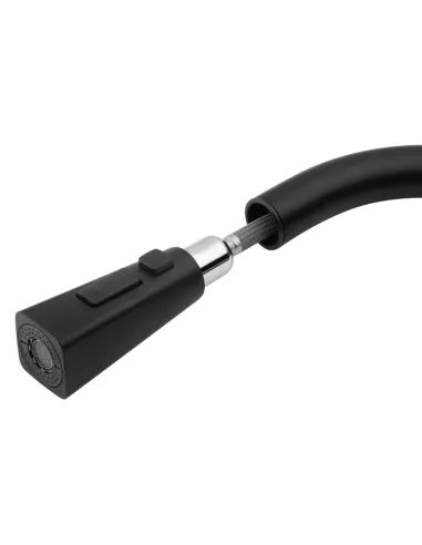 Смеситель для кухни Kroner KRP Vog - SCH030-T, 2 режима работы, выдвижной излив