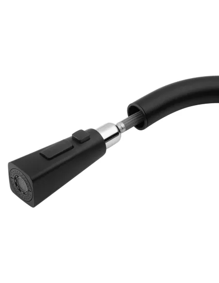 Смеситель для кухни Kroner KRP Vog - SCH030-T, 2 режима работы, выдвижной излив