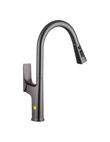 Смеситель для кухни Kroner KRP Vog - GRP030-T, 2 режима работы, выдвижной излив