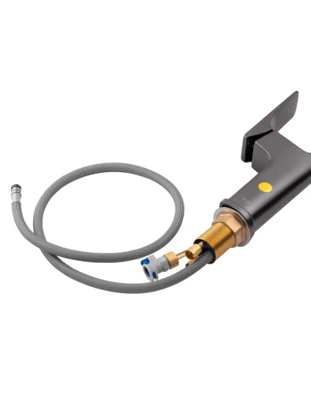 Смеситель для кухни Kroner KRP Vog - GRP030-T, 2 режима работы, выдвижной излив