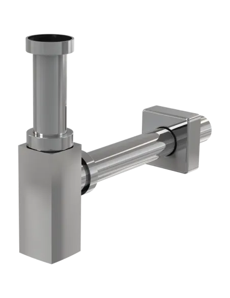 Сифон для умивальника Alcaplast A401 латунь, хром