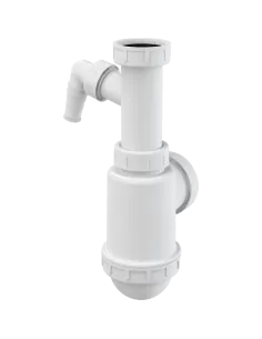 Сифон для мийки Alcaplast A443P-DN50/40, з виведенням під пральну машинку