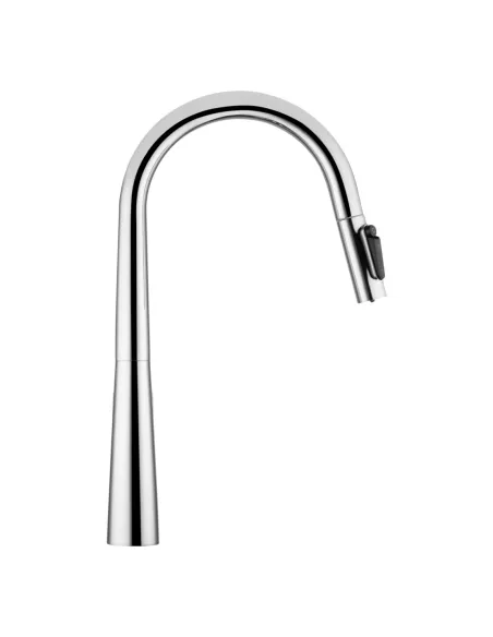 Смеситель для кухни Kroner Element 211569-0101, с подключением к фильтру, выдвижной излив