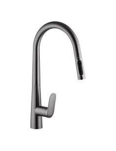 Смеситель для кухни Kroner Element 211569-5301, с подключением к фильтру, выдвижной излив