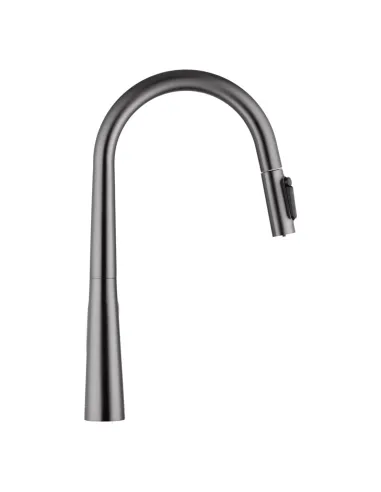 Смеситель для кухни Kroner Element 211569-5301, с подключением к фильтру, выдвижной излив