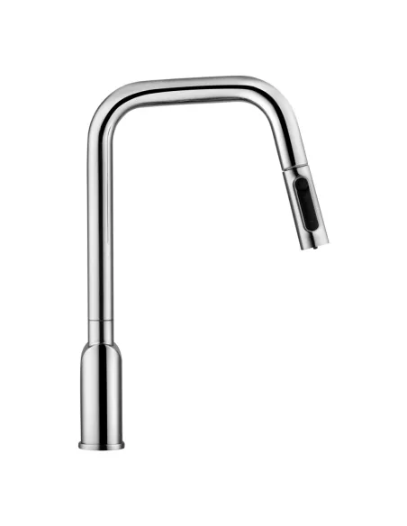 Смеситель для кухни Kroner Element 296569B-0101, с подключением к фильтру, выдвижной излив