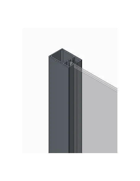 Стеклянная шторка для ванной Koer SR BS03-95x140-TR-01, распашная