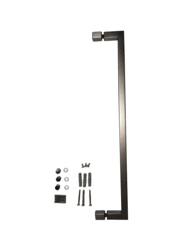 Стеклянная шторка для ванной Koer SR BS02-80x140-TR-07, распашная
