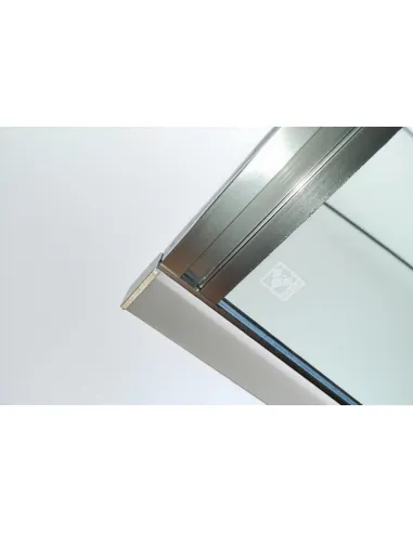 Стеклянная шторка для ванной Koer SR BS06-120x150-TR-07, раздвижная