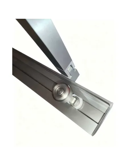 Скляна шторка для ванної Koer SR BS06-120x150-TR-07, розсувна