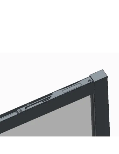 Стеклянная шторка для ванной Koer SR BS06-120x150-TR-12, раздвижная
