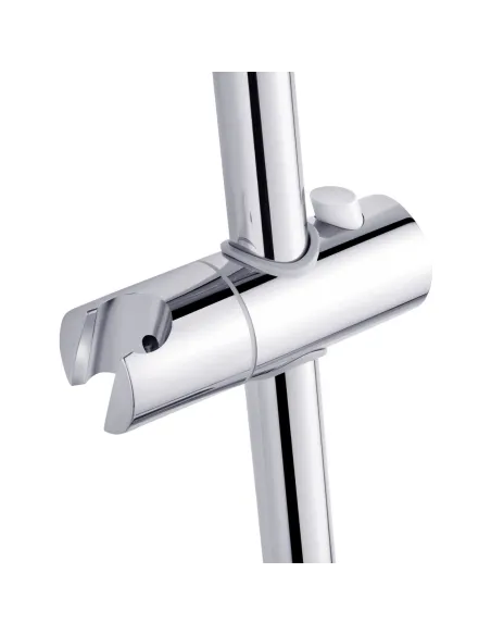 Душевая система Kroner KRP Basis - C063, с изливом, высота 151 см, однорычажная
