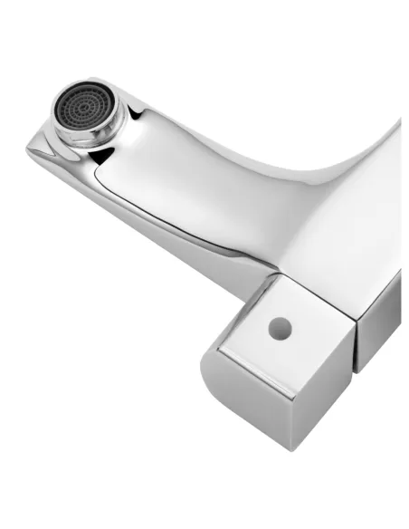 Душевая система Kroner KRP Vog - C064, с изливом, высота 91.5-126.5 см, однорычажная