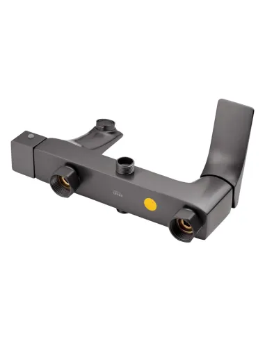 Душевая система Kroner KRP Vog - GRP064, с изливом, высота 91.5-126.5 см, однорычажная