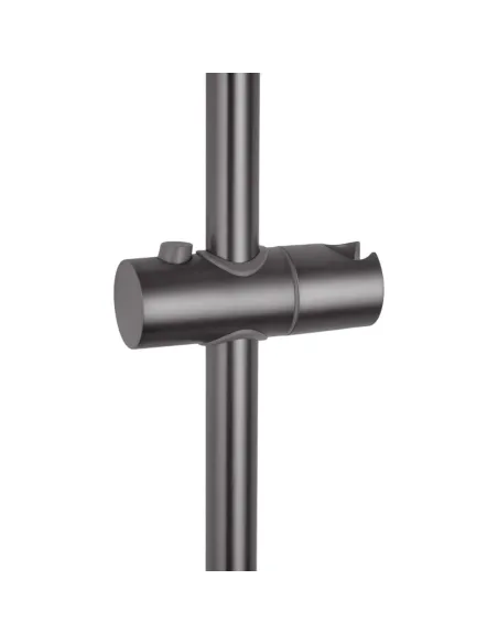 Душевая система Kroner KRP Vog - GRP064, с изливом, высота 91.5-126.5 см, однорычажная