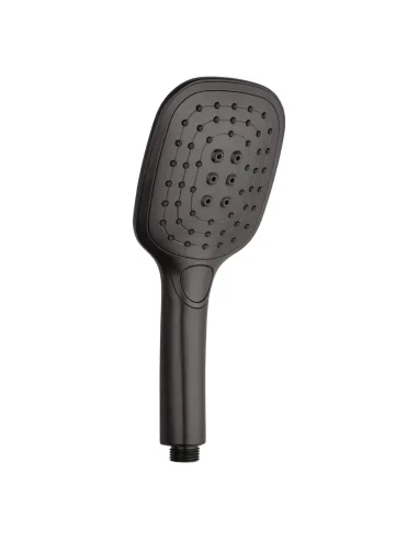 Душова система Kroner KRP Edelstahl Kubus - PVD063, з виливом, нержавіюча сталь, висота 82.5-142 см, одноважільна