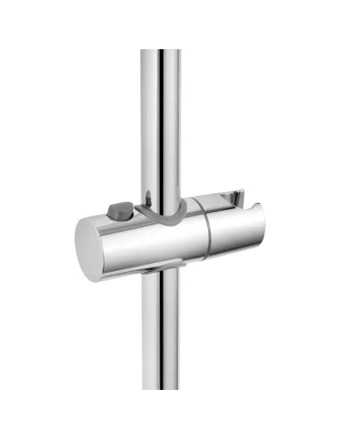 Душова система Kroner Element 211318-0101, з виливом, висота 91.5-126.5 см, одноважільна