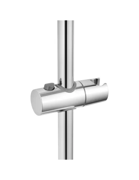 Душова система Kroner Element 211318-0101, з виливом, висота 91.5-126.5 см, одноважільна