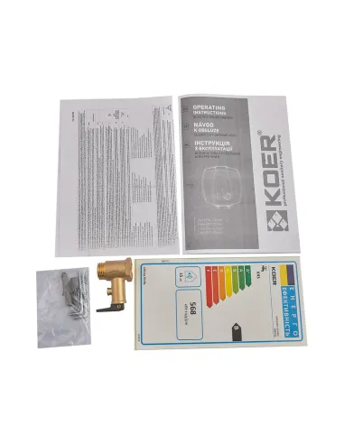 Бойлер для кухни Koer KWH.E05-15VWU 15 л, под мойку