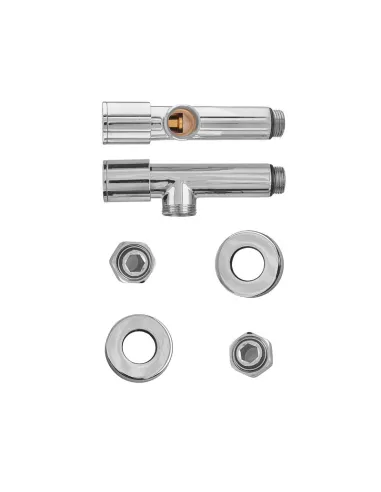 Кран для полотенцесушителя Koer KR.SET.533 угловой, 1/2 дюйма, 2 шт