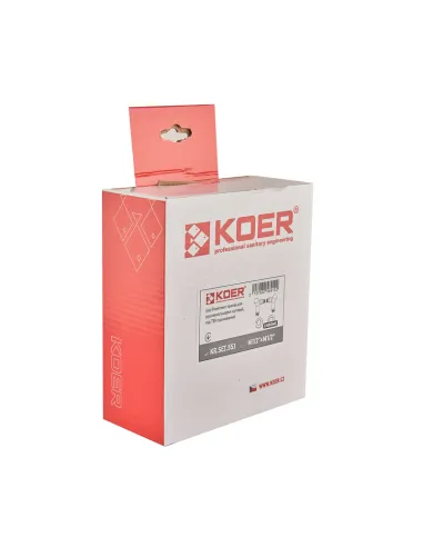 Кран для полотенцесушителя Koer KR.SET.551 под ТЭН угловой, 1/2 дюйма, 2 шт