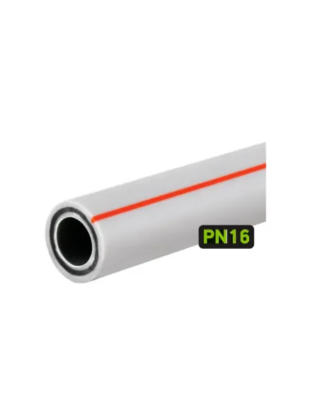 Поліпропіленова труба Koer PPR 40 х 5.5 мм, PN 16, армована базальтовим волокном