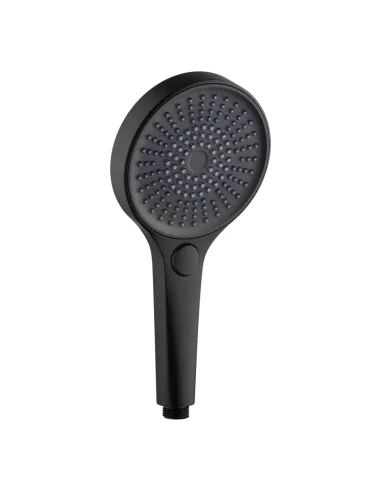 Лійка для ручного душу Kroner Element 2801552915Z-3801, 126х260х65 мм, 4 режими, чорний