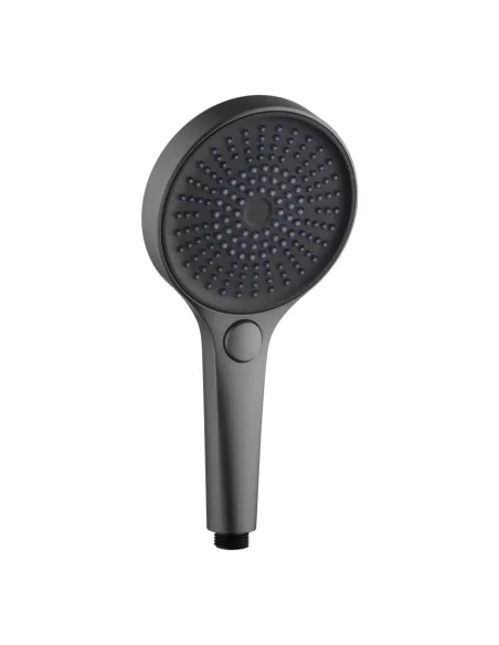 Лейка для ручного душа Kroner Element 2801552923Z-5301, 126х260х65 мм, 4 режима, черный