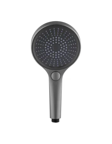 Лейка для ручного душа Kroner Element 2801552923Z-5301, 126х260х65 мм, 4 режима, черный