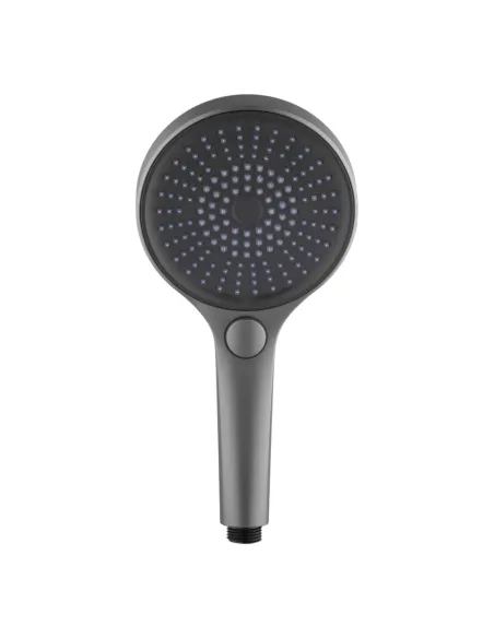 Лійка для ручного душу Kroner Element 2801552923Z-5301, 126х260х65 мм, 4 режими, чорний