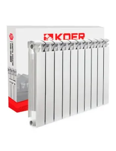 Радіатор біметалічний Koer 100 Bimetal-500 GRAND, 10 секцій