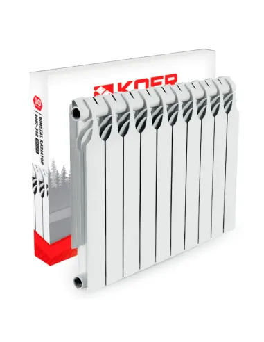 Радіатор біметалічний Koer 80 Bimetal-500 SMART, 10 секцій