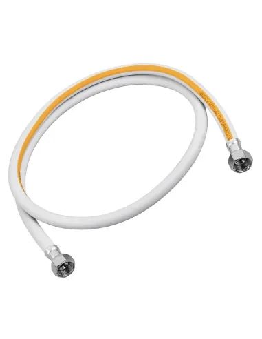 Шланг газовий Zerix ZHG-01-FF 0,5 м, 1/2 дюйма, білий