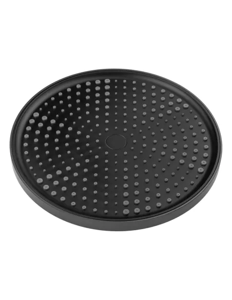 Лійка тропічний душ Kroner Element 2801532915Z-3801, 255х255х62 мм, кругла, чорний