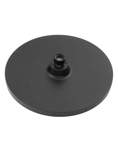 Лійка тропічний душ Kroner Element 2801532915Z-3801, 255х255х62 мм, кругла, чорний