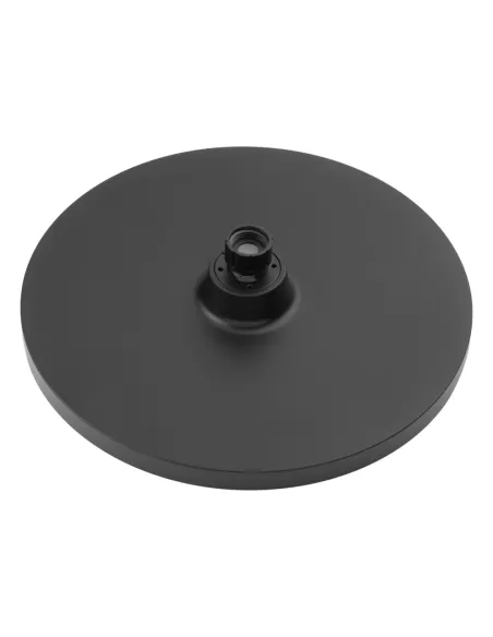 Лійка тропічний душ Kroner Element 2801532915Z-3801, 255х255х62 мм, кругла, чорний