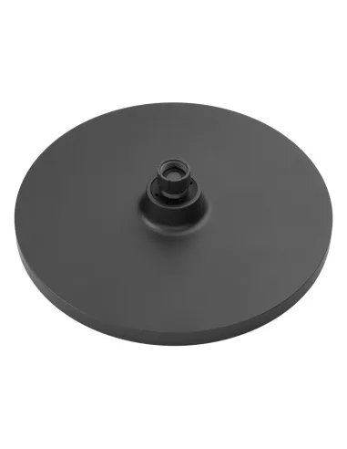 Лійка тропічний душ Kroner Element 2801532923Z-5301, 255х255х62 мм, кругла, чорний