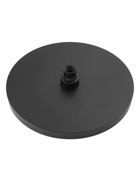 Лейка тропический душ Kroner Element 2801562915Z-3801, 250х250х63 мм, круглая, черный